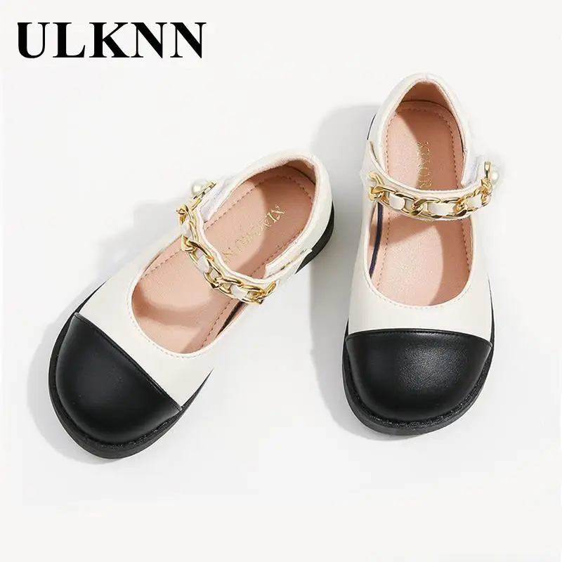 

Girls Footwear Leather Shoes 2023 New Children's Flat Non-slip Shoes Kids Mary Jane Princess Shoes Outdoor Walking