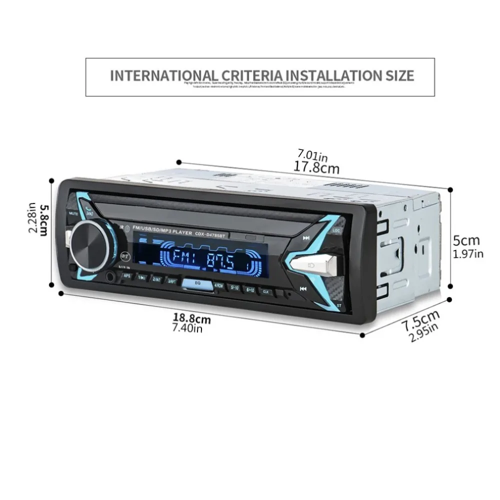Автомобильный беспроводной Mp3 Автомобильный Mp3 плеер карта машина Usb флеш-накопитель беспроводной автомобильный аудио 4785 Fm радио карта Машина