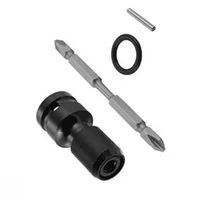 Shaft Socket Adapter Driver Hex 100mm Steel Screw Extension Universal 4pcs/Set 1/2