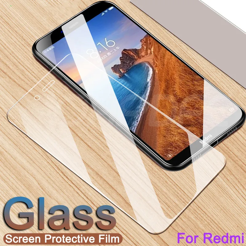 2 шт закаленное стекло для Xiaomi Redmi 7A 6 6A 7 A защитное полное покрытие Защитная пленка