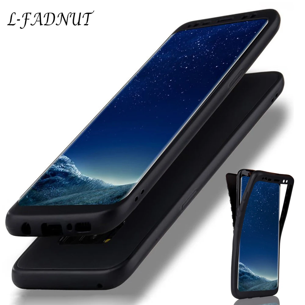 Силиконовый чехол для Samsung Galaxy S10 S10E S9 S8 Plus S7 Edge 360 Гибридный противоударный мягкий