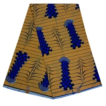 Excellent High Quality African Guaranteed Veritable Pagne Ankara Real Dutch Wax Cotton Print Fabric For African Dashiki Clothing