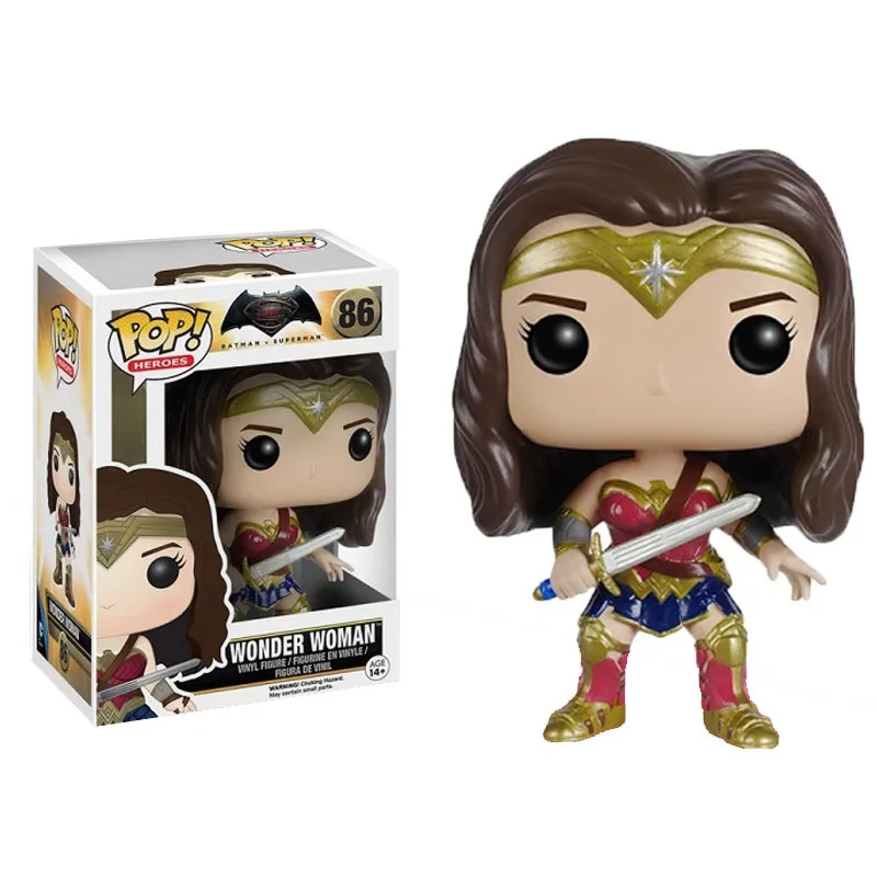 Funko-поп Джокер Харли Лига Справедливости Бэтмен против Супермена фильм винил экшн и игрушки Фигурки Коллекционная модель игрушки для детей - Цвет: 86
