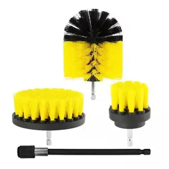 

4pcs Drill Brush Attachments Set Extend Long Attachment for bathroom cleaner