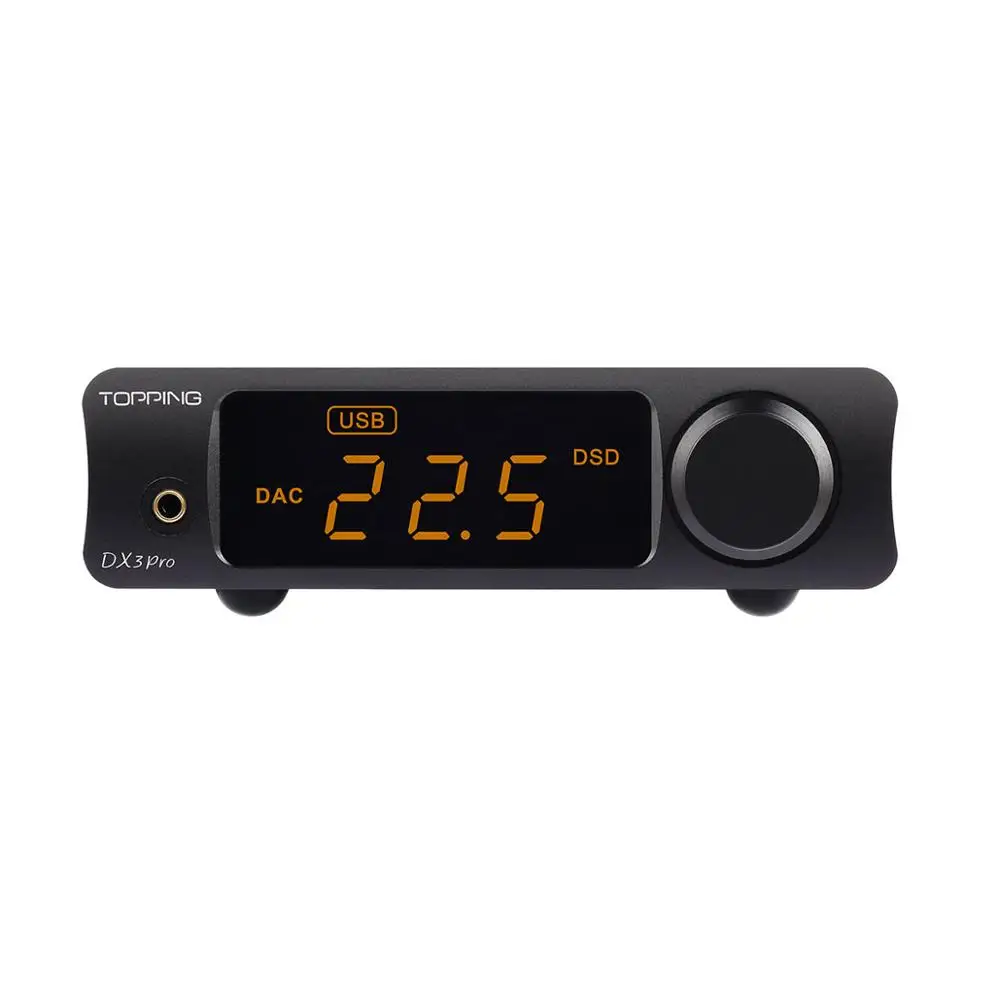 Черный Топпинг DX3Pro LDAC HIFI USB DAC Bluetooth 5,0 выход для наушников аудио декодер XMOS XU208 AK4493 OPA1612 DAC DSD512 оптический - Цвет: Черный