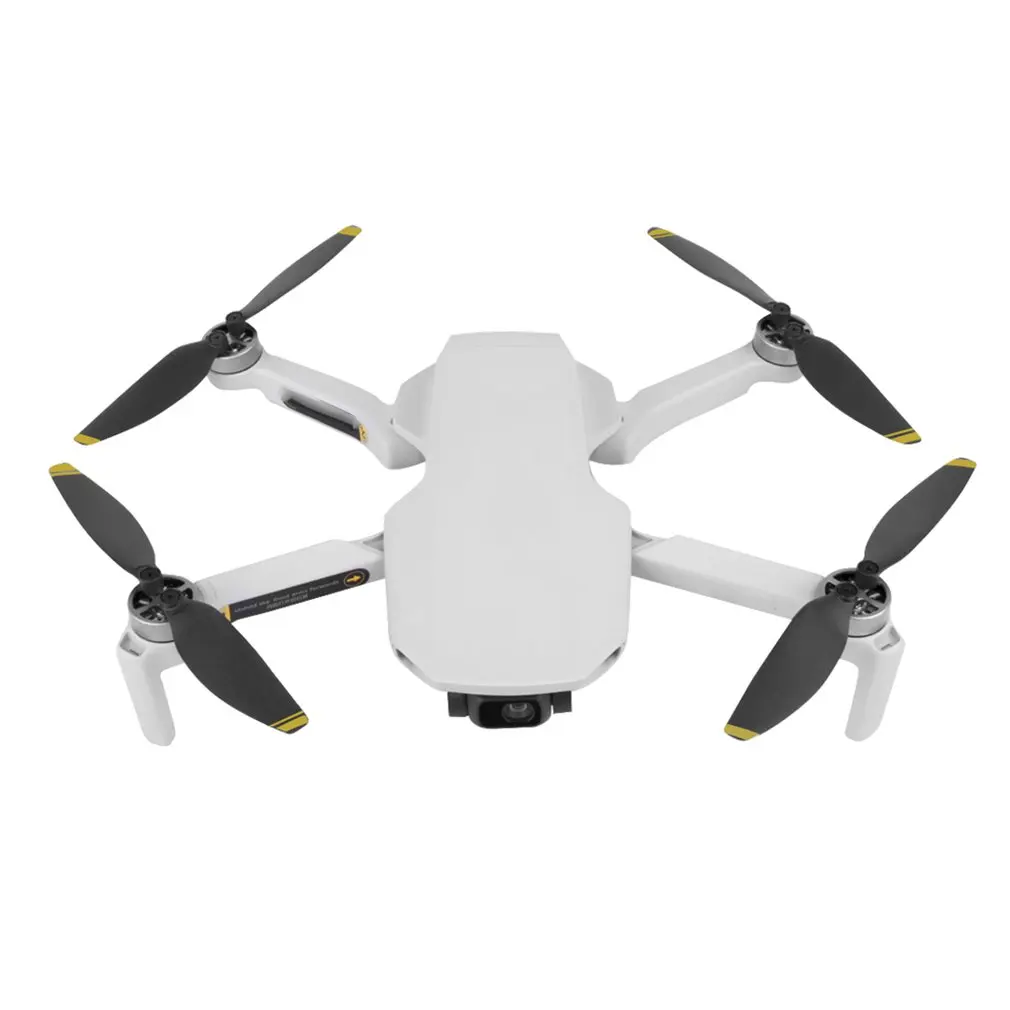 Buy Mini Propellers 4726 For Dji Mavic Mini Drone Quieter Flight Gold Silver Line Powerful Foldable Low Noise Propellers