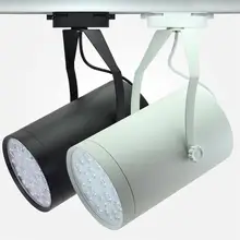 Коммерческий внутренний светодиодный светильник-трек, Точечный светильник s, обувной магазин, рельсовый светильник s, подвесной светильник, промышленный потолочный точечный светильник