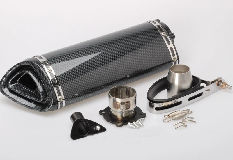 FZ 6 для FZ6 Z750 Z800 R3 R6 MT03 FZ1 FZ8 R1 MT03 MT07 Универсальный Escape мото руль Fatbar для выхлопная труба скутера глушитель выхлопных газов - Цвет: 1