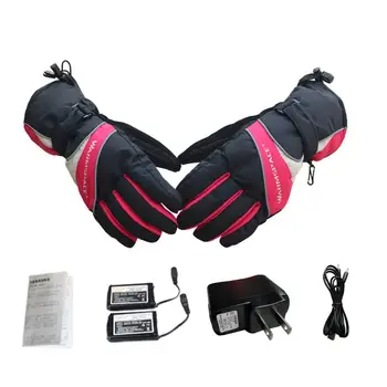 

Heated Gloves Motocycle Indoor Battery Powered Five Fingers Hand Warmers Glove Liners Climbing Hiking Cycling Rechargeable