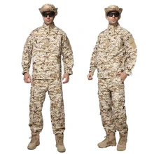  10Color Military Uniform ACU Special Forces Tactical Men Army Militar Soldier Combat High Quality Camouflage Clothes Pant Set 
