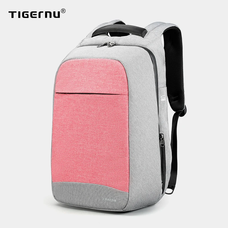 Tigernu Anti Theft Fashion Women Backpacks Female Daily College School Bag For Teenager Girls 15.6 Inch Laptop Backpack Mochila