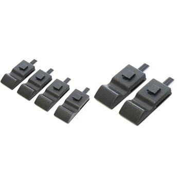 

for Chevy/GMC Silverado/Sierra 07-13 Door Lock Knobs Front/Rear Ebony Black