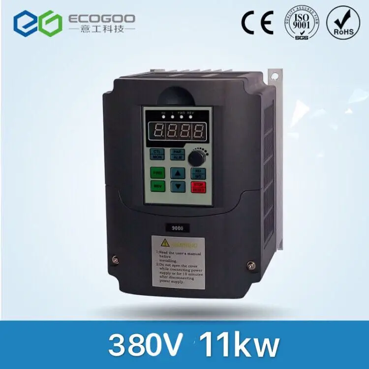 US $70.20 Vfd 15kw22kw4kw55kw75kw11kw Frequency Converter 3 Phase Inverter 380v Variable Frequency Drive