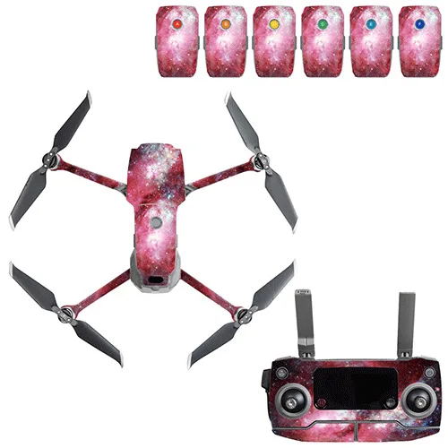 Граффити наклейка Skins Комплект для DJI Mavic 2 Drone Body sticker пустынный камуфляж наклейки аксессуары для кожи Mavic 2 PRO/Zoom