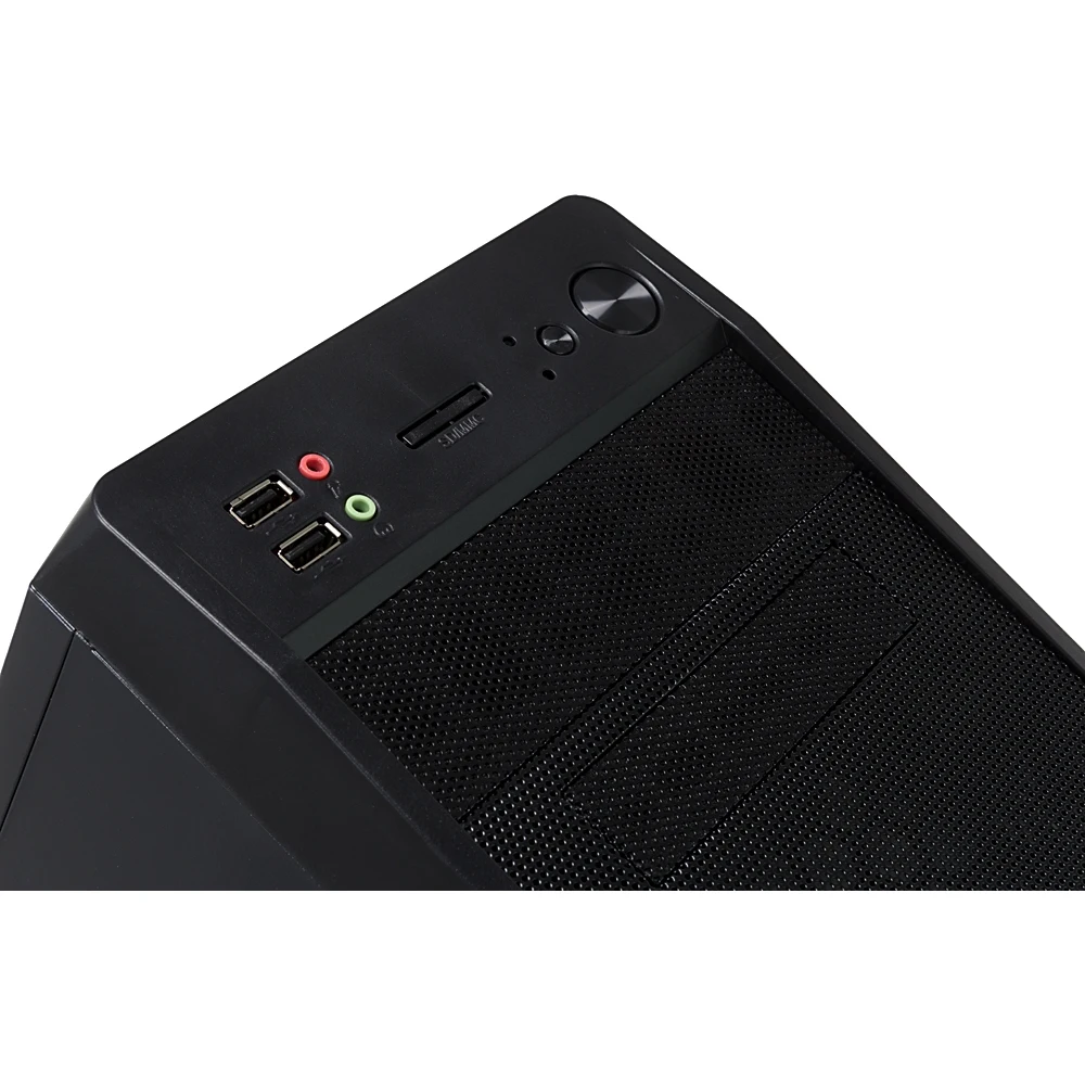 Корпус Formula FM-602 черный 450W mATX 2x120mm 2xUSB2.0 audio