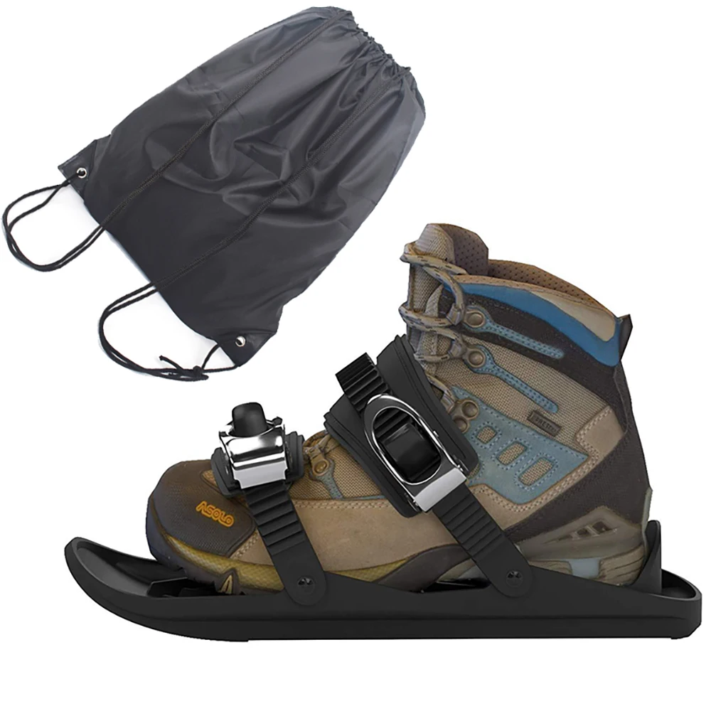 2021 New Upgrade 3.0 Stable Mini Ski Skates Adjustable Binding Skiboard Snowfeet Shoes Cross-country Skis Alpine Skis Snow Sled