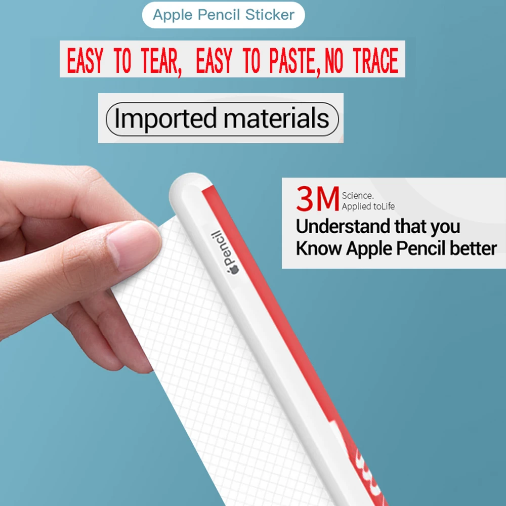 ZVRUA для Apple Pencil 1 2 стикеры защита от царапин ультратонкая фотография стилус