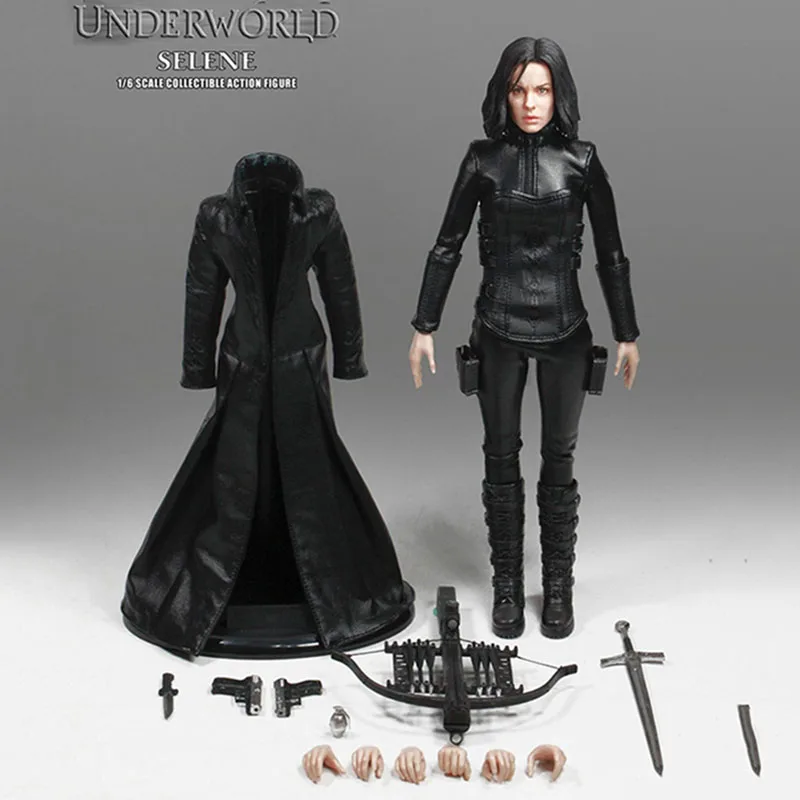 

High about 29CM 1/6 Scale Underworld Katee Beckinsale Selena figure movable doll model 12" Full Set Body Decoration Collection