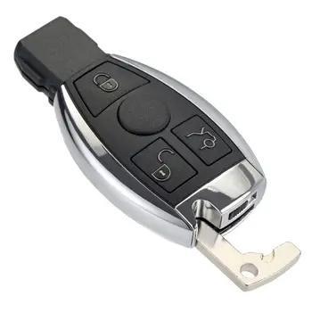 

3 Buttons Remote Car Key Shell Key Replacement For Mercedes Benz year 2000+ NEC&BGA Control 433MHz 87HE