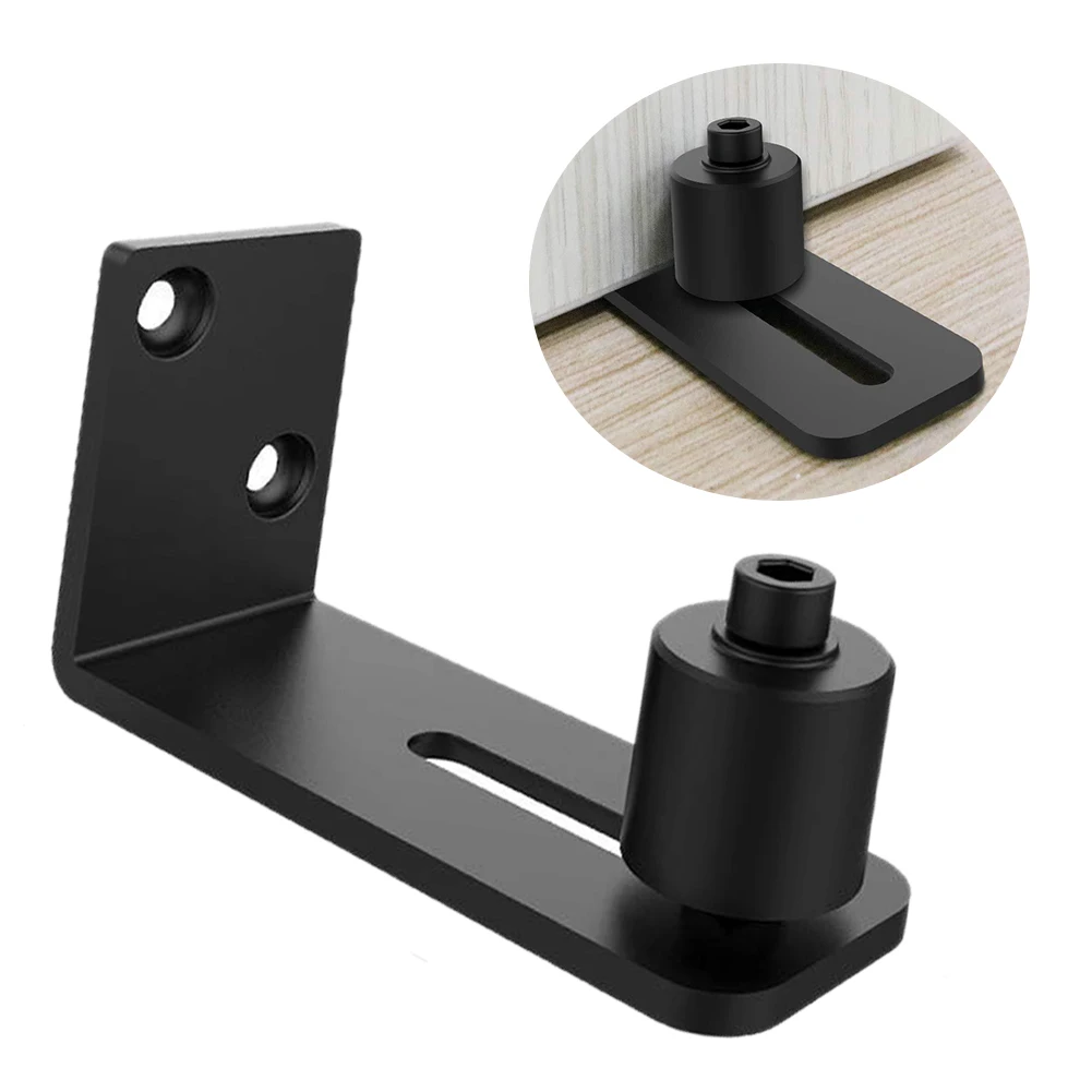 

Low Noise Flush Botton Floor Guide Hardware Grounding Adjustable Fixing Home Roller Sliding Stable Barn Door With Screws