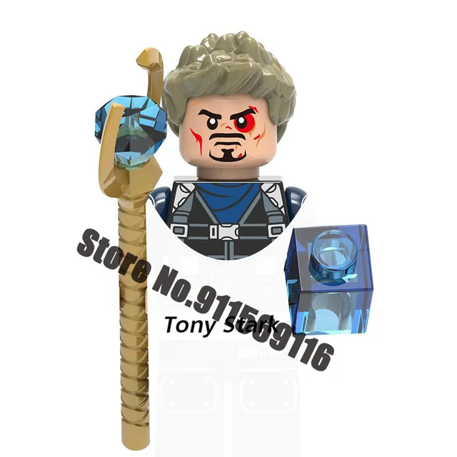 Superhero Iron Man Mark Building Blocks Bricks Tony Stark War Machine Ultron Action Figures Kids Toys Christmas Gifts H-X1129