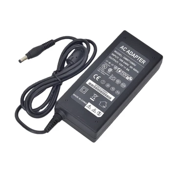 

96W 12V 8A 3Round-Pin AC Power Supply 5.5x2.1mm DC Power Adapter for LED Strip (Black, 100 ~ 240V)