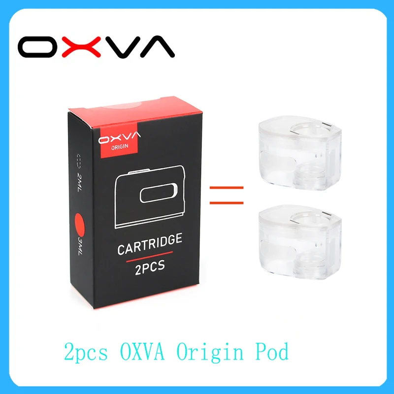 Newest 2pcs OXVA Origin Pod Cartridge with 3ml Capacity No coil Empty for E-cig Vape Kit | Электроника
