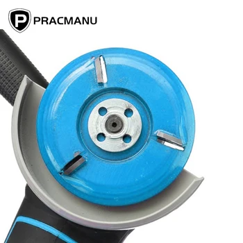 

90mm Diameter 16mm Bore Three and Six Teeth Woodworking Turbo Tea Tray Digging Wood Carving Disc Tool Milling Cutter