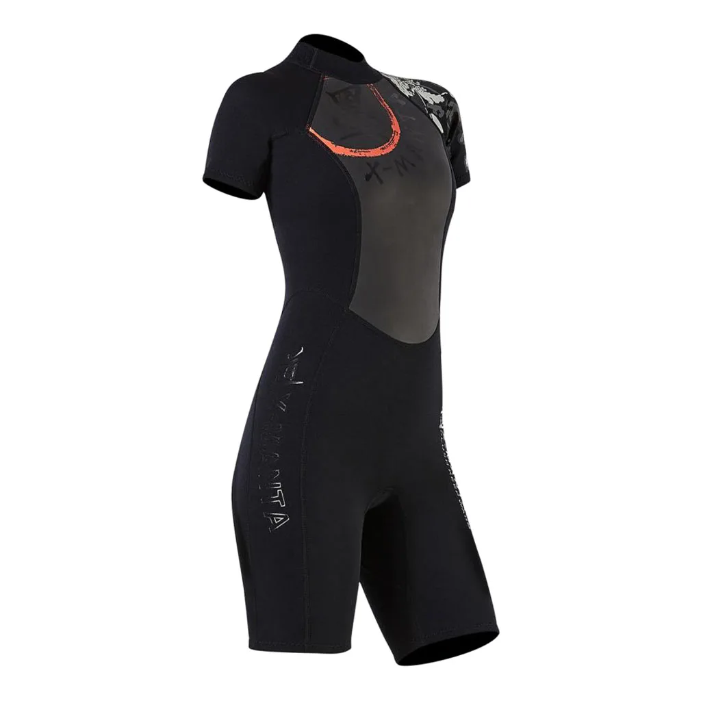 Women Shorty Wetsuit Premium Diving Jumpsuit Dive Suit Warm Jumpsuit Shorts Wetsuit Surfing Swimming Diving Suit for Diving 