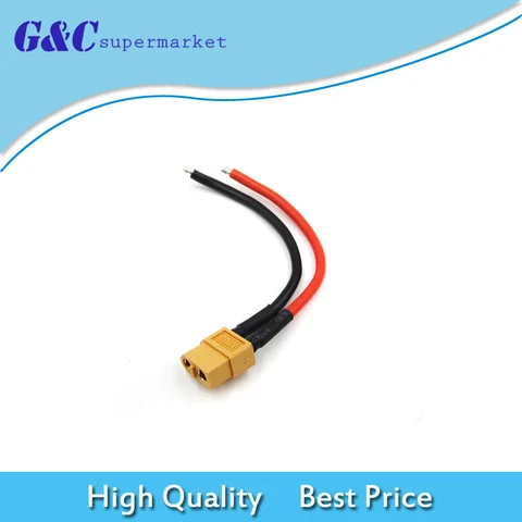 XT60 Connector Female WHousing 10CM Silicon Wire 14AWG for RC quadcopter Tank Helicopters Airplanes Boats diy electronics