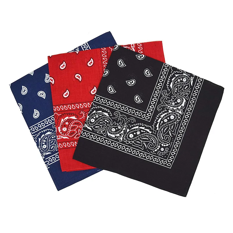 

Set of 3 bandanas Paisley Man and Woman 57 x 57 cm