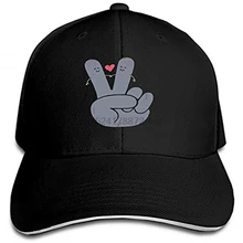 Бейсболка унисекс с надписью «Peace and Love Dad», Регулируемая Кепка для водителя грузовика