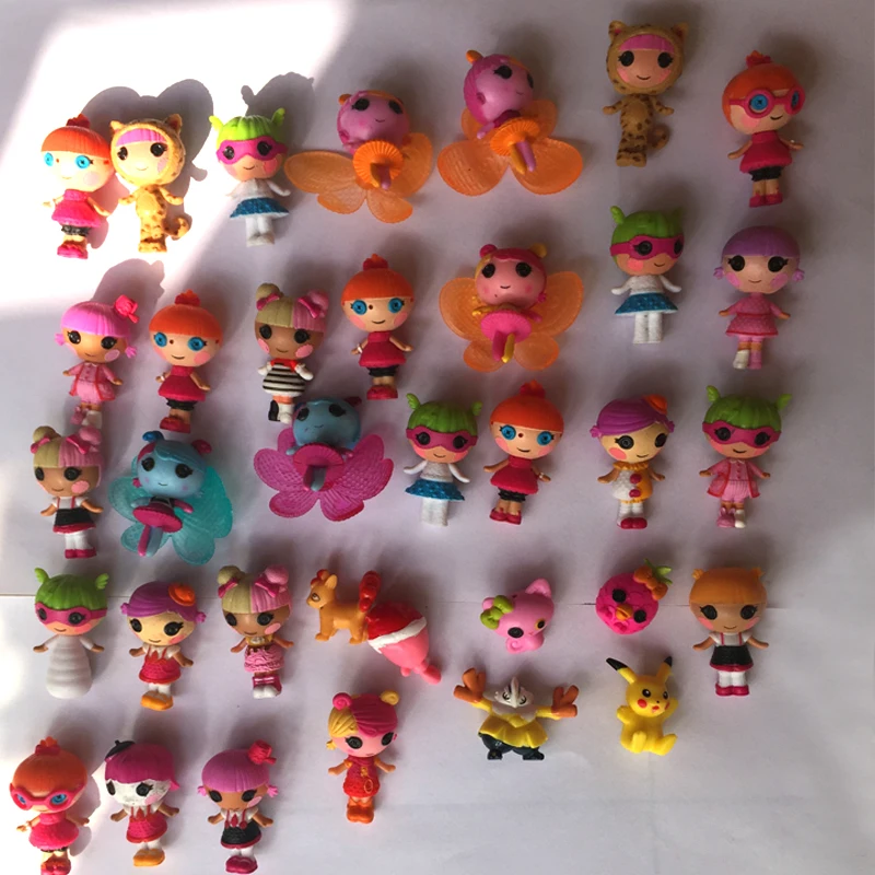 Мини кукла Lalaloopsy 10 шт./лот детская экшн фигурка с пуговицами и глазами игрушки для