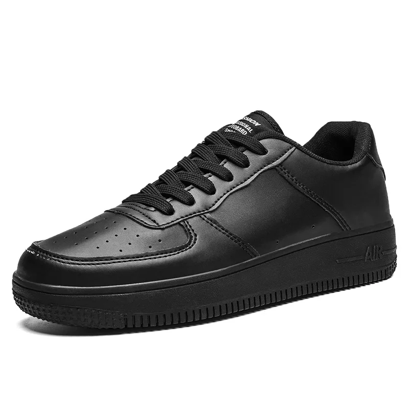 YRRFUOT; мужские модные кроссовки; удобная дышащая мужская обувь; высокое качество; тренд; Лидер продаж; брендовая мужская повседневная обувь; zapatos hombre - Цвет: AF1-black