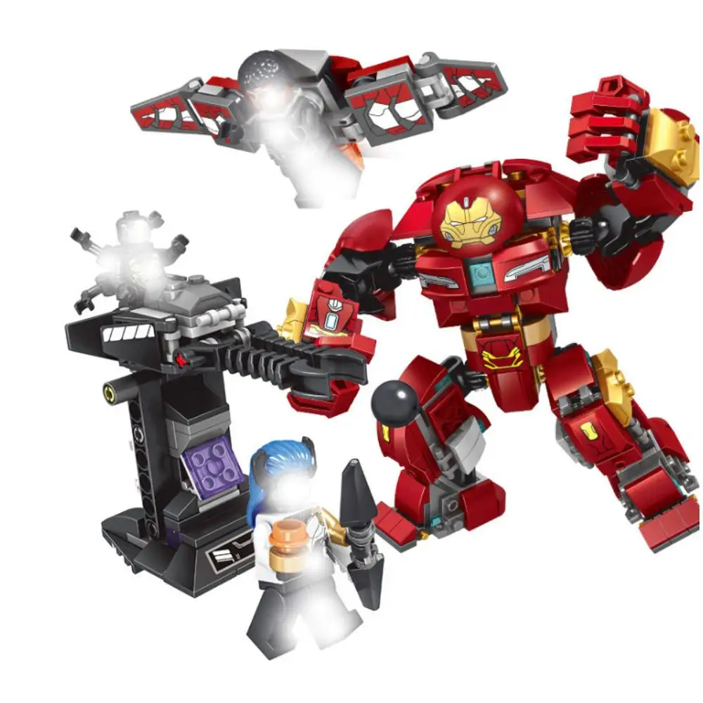 10832 No Box Ironman Hulkbuster Smash-u Building Blocks Compatible With Iron Man 76104 Marvel Super Heroes Avengers Infinity War Toy Gifts - Цвет: 10832 No Box