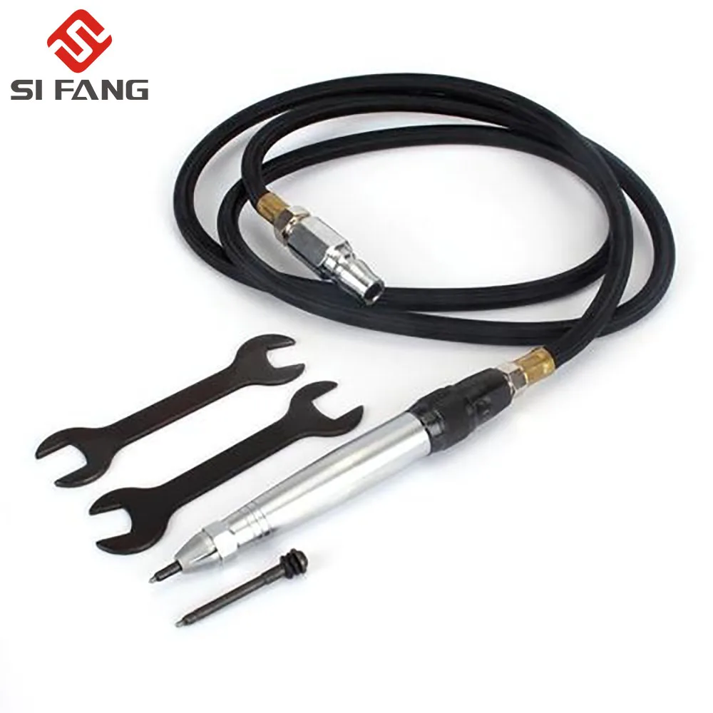 Air Bleistift Gravur Stift Pneumatische Stifte Die Grinder Kit Scribe Hammer Gravur Schriftzug Tool Scribe Schlauch – Detail 5
