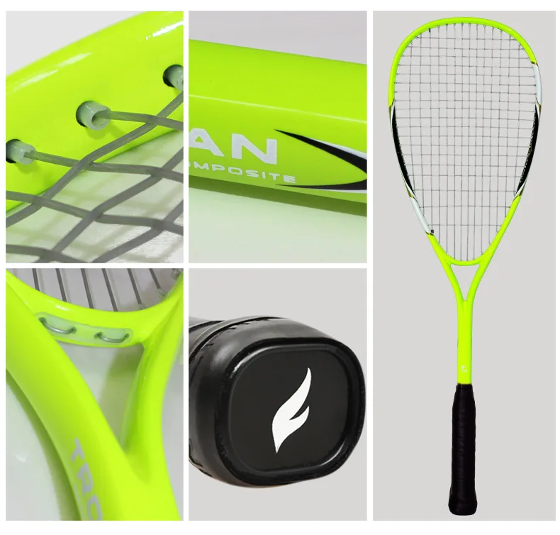 Squash Rackets Carbon One-piece Amoy Brand FANGCAN fang can Genuine Product Double Color Selectable Manufacturers Special Offer