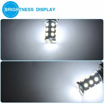 

Auto LED Interior Light Accessories Set 15mm Cars Cool White 1156 18-SMD RV