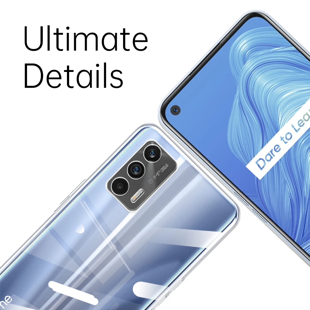 Premium Transparent Ultrathin Soft TPU Phone Case with Camera Lens Protection