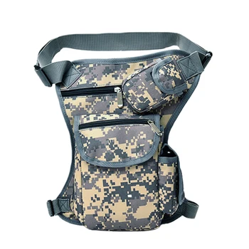 

Men's Canvas Drop Leg Bag Waist Fanny Pack Belt Hip Bum Military Motorcycle Multi-purpose Messenger Shoulder Bags