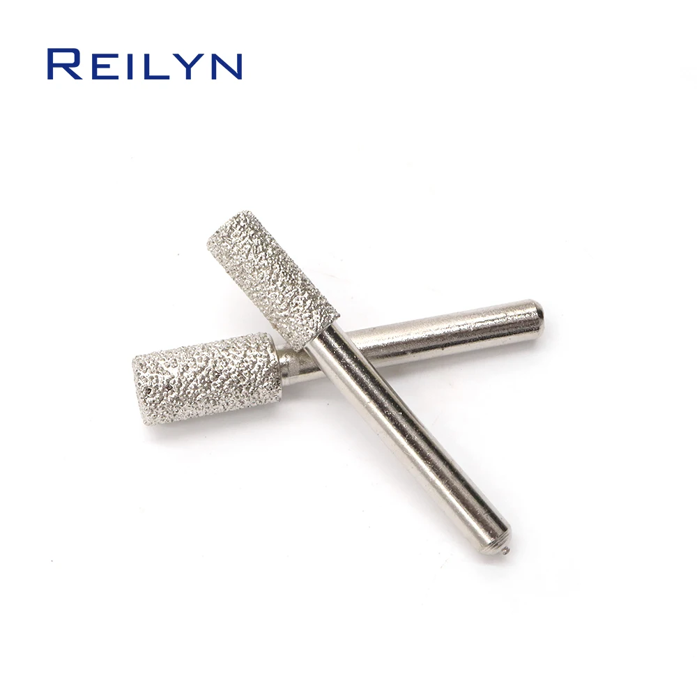 Metal Peeling Bits Diamond Grinding Burr Stone Metal Glass Peeling Grinding Process Diamon Grinding Point