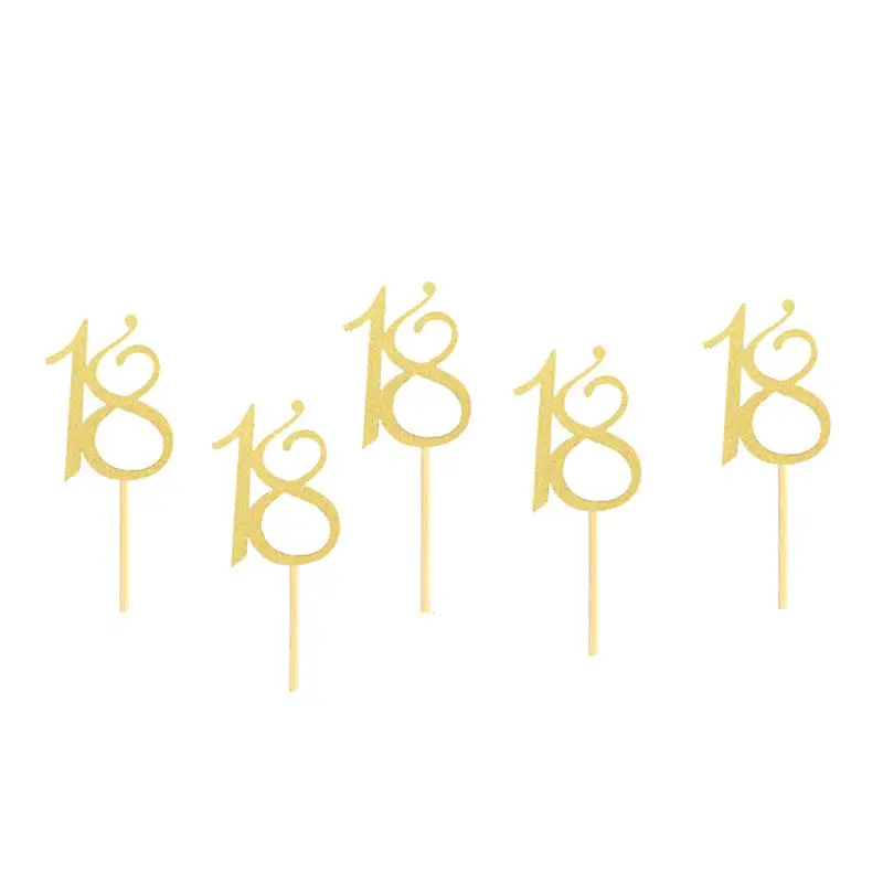 24 Pcs 18 Years Old Personalised Wedding Birthday Toppers Cakes Party Suppiles Decorations Supplies Happy Birthday party decorations,birthday party supplies,cake topper,cake decorations,cake toppers,cupcake supplies