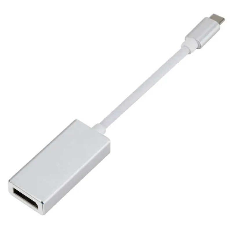 USB C-DisplayPort адаптер USB 3,1 type C-DP адаптер конвертер Поддержка 4K UHD 1080P для Macbook Pro // D08A