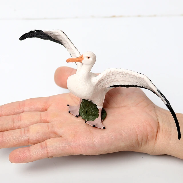 Wild Birds Animals Turkey Macaw Owl Eagles Ostrich Pelican Figurines Toy Animal Action Figure 6