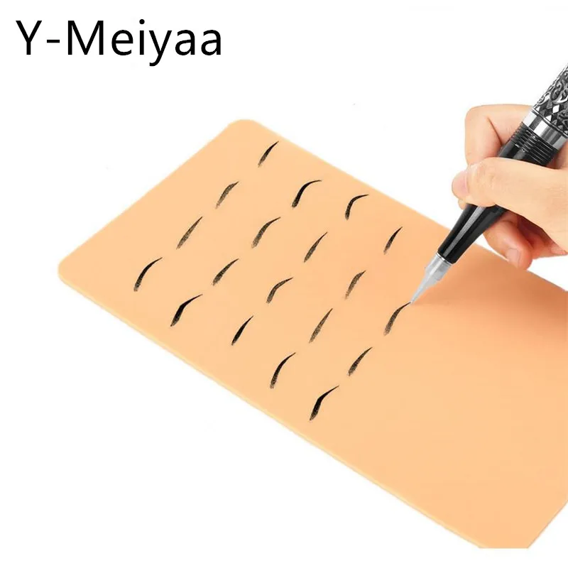 

5/10/20pcs Tattoo Eyebrow Practice Skin Eyebrow Cosmetic No Ink Required Permanent Makeup Eyebrow Training Skin Tattoo Supply 20
