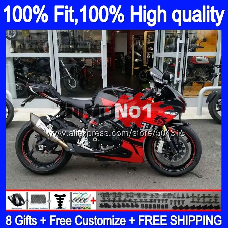 Инъекции для SUZUKI K11 GSXR 750 600 2011 2012 2013 18MC. 74 синий глянцевый GSXR600 GSXR750, возрастом 11, 12, 13, 14, 15, обтекатель
