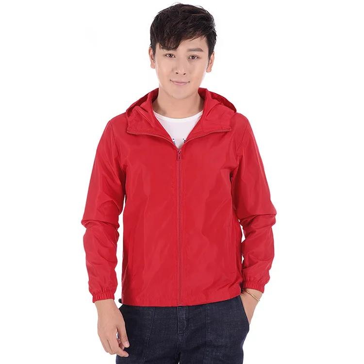 

Outdoor Wind Couples Parent And Child Double Layer Thin Coat Plus-sized Menswear Jacket