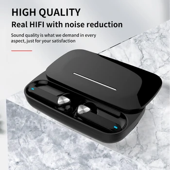 

Bluetooth new 5.0 BE36 headset touch automatic pairing portable TWS headset semi-in-ear volume adjustment C charging