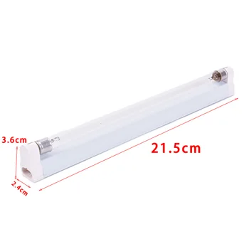 

UV Light Sterilizer Germicidal Lamp Ultraviolet Light Ozone Generator Disinfection Deodor Tube Kill Dust Mite Eliminator 220V 8W