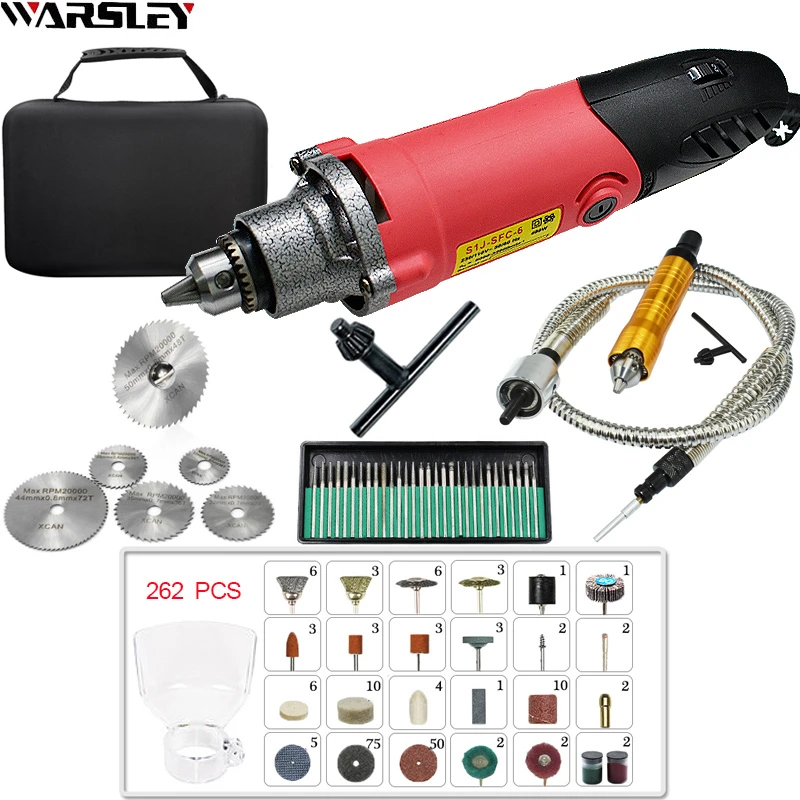 6 可変速ミニグラインダー彫刻ロータリーツール 240 ワット電気ドリルミニハイパワードレメル掘削グラインダートリミングなど 電気ドリル Aliexpress